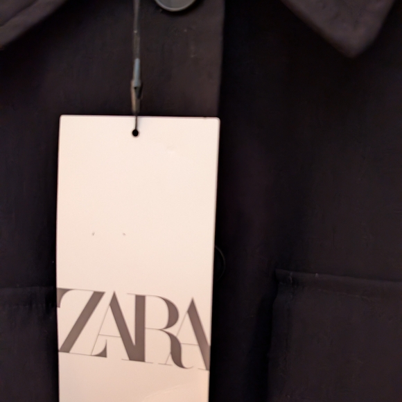 Zara Women's Black Jacket - Picture 3 of 8